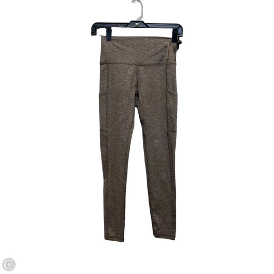 Athletic Leggings By Offline In Brown, Size: S
