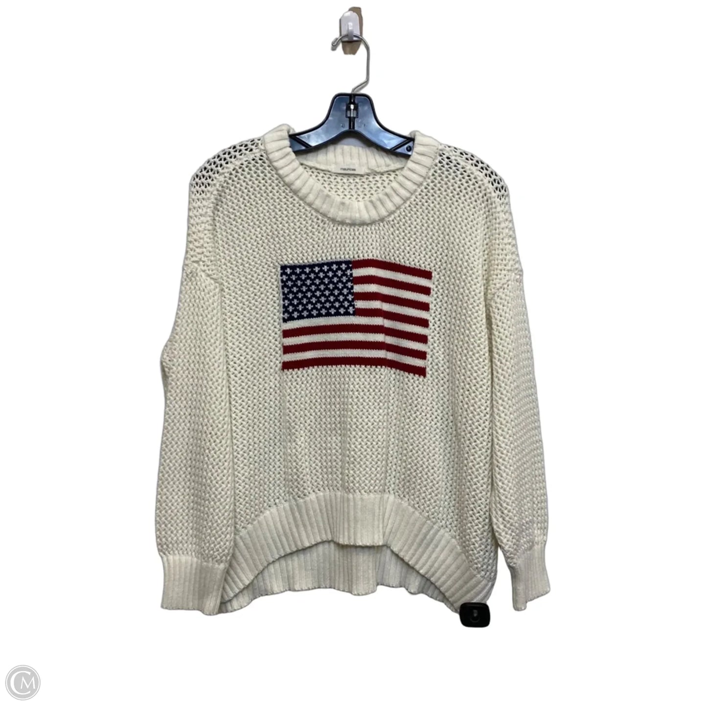 Sweater By Maurices In Cream, Size: 2x