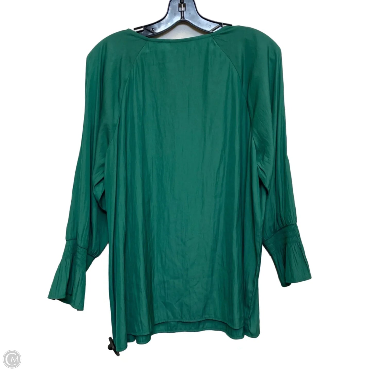Top Long Sleeve By J. Jill In Green, Size: L