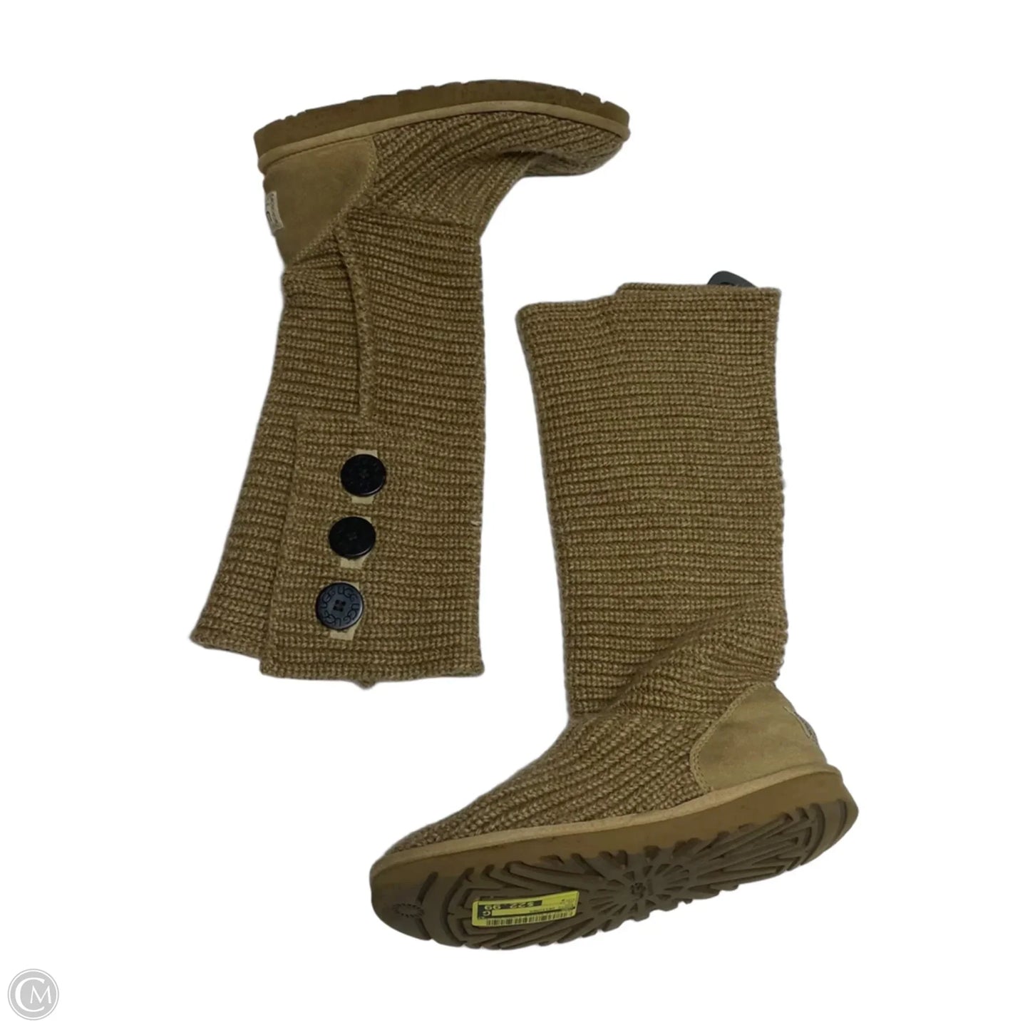 Boots Designer By Ugg In Tan, Size: 8