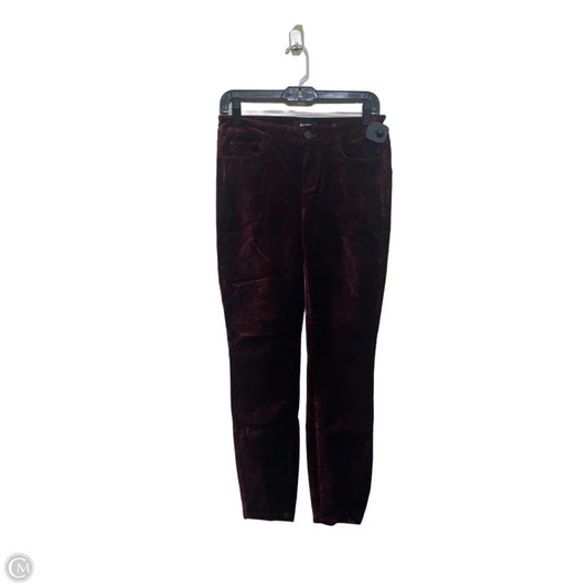 Pants Designer By Paige In Red, Size: 6