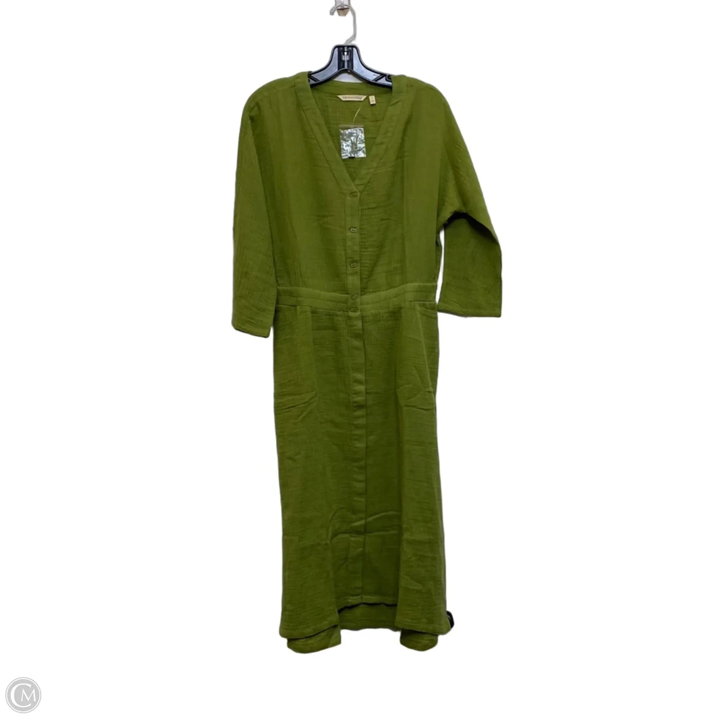 Dress Casual Midi By Soft Surroundings In Green, Size: S