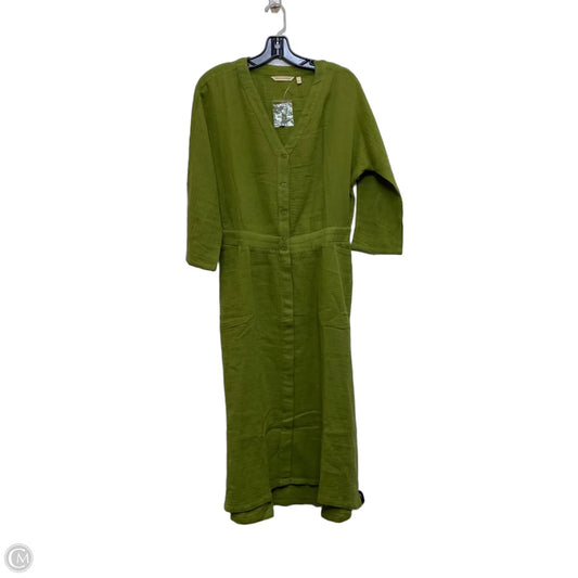 Dress Casual Midi By Soft Surroundings In Green, Size: S