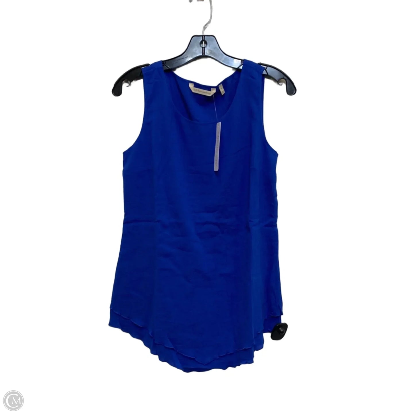 Top Sleeveless By Soft Surroundings In Blue, Size: Xs