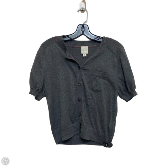 Sweater Short Sleeve By Maeve In Grey, Size: Xs