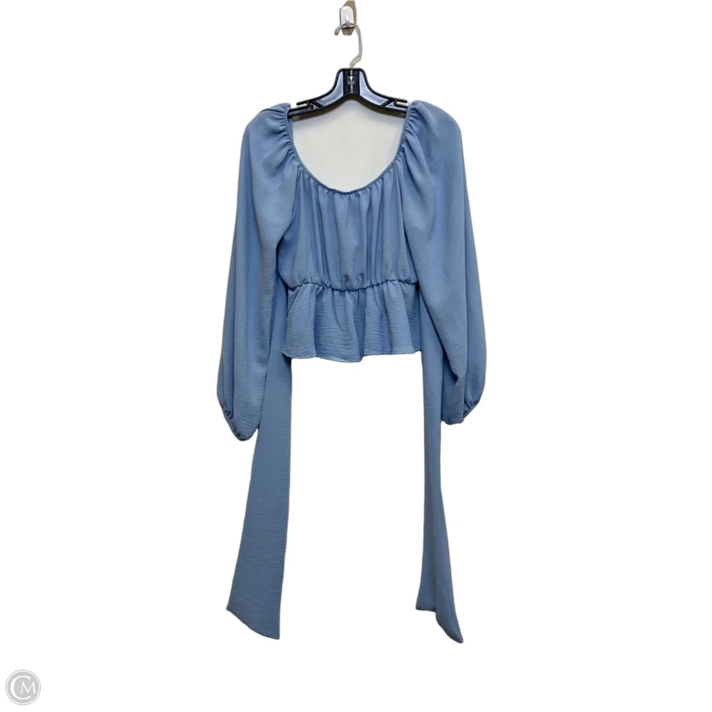 Top Long Sleeve By Altard State In Blue, Size: M