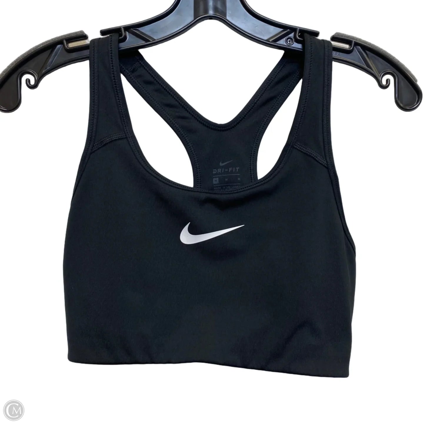 Athletic Bra By Nike Apparel In Black, Size: M