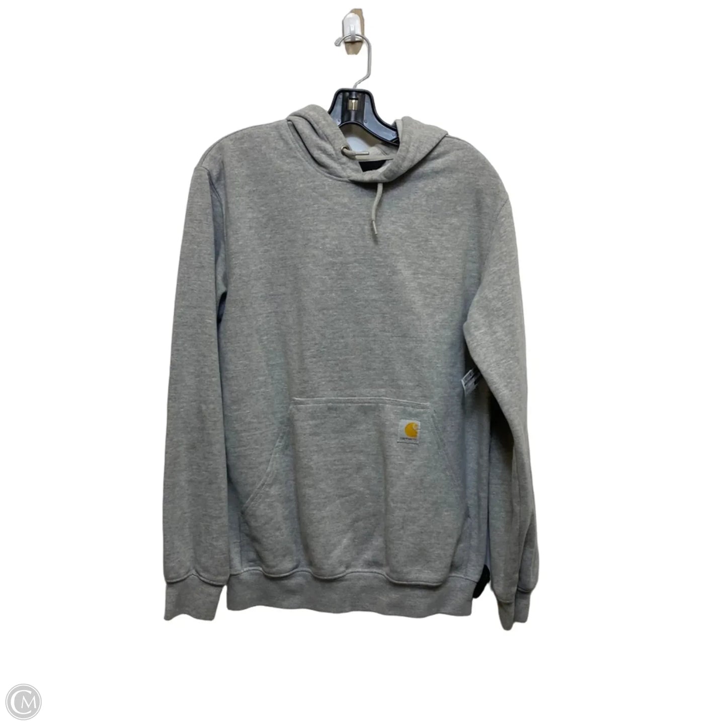 Sweatshirt Hoodie By Carhartt In Grey, Size: S