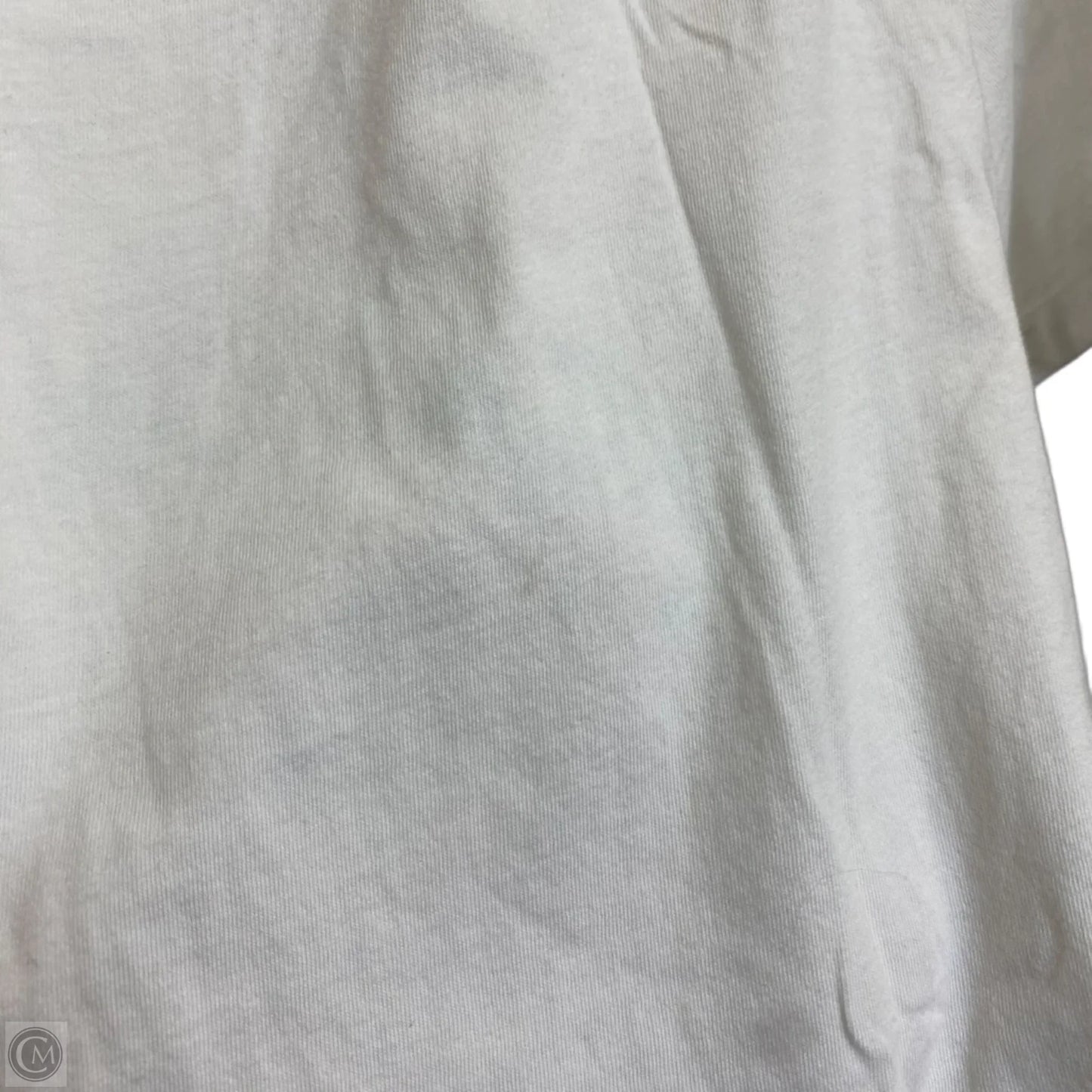 Top Short Sleeve Basic By J. Crew In Cream, Size: M