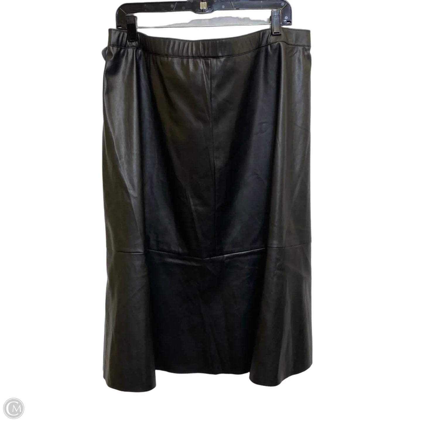 Skirt Midi By Cato In Black, Size: 1x