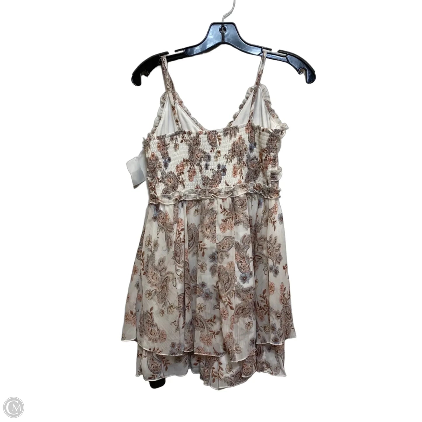 Romper By Charmed Hearts In Pink & White, Size: S
