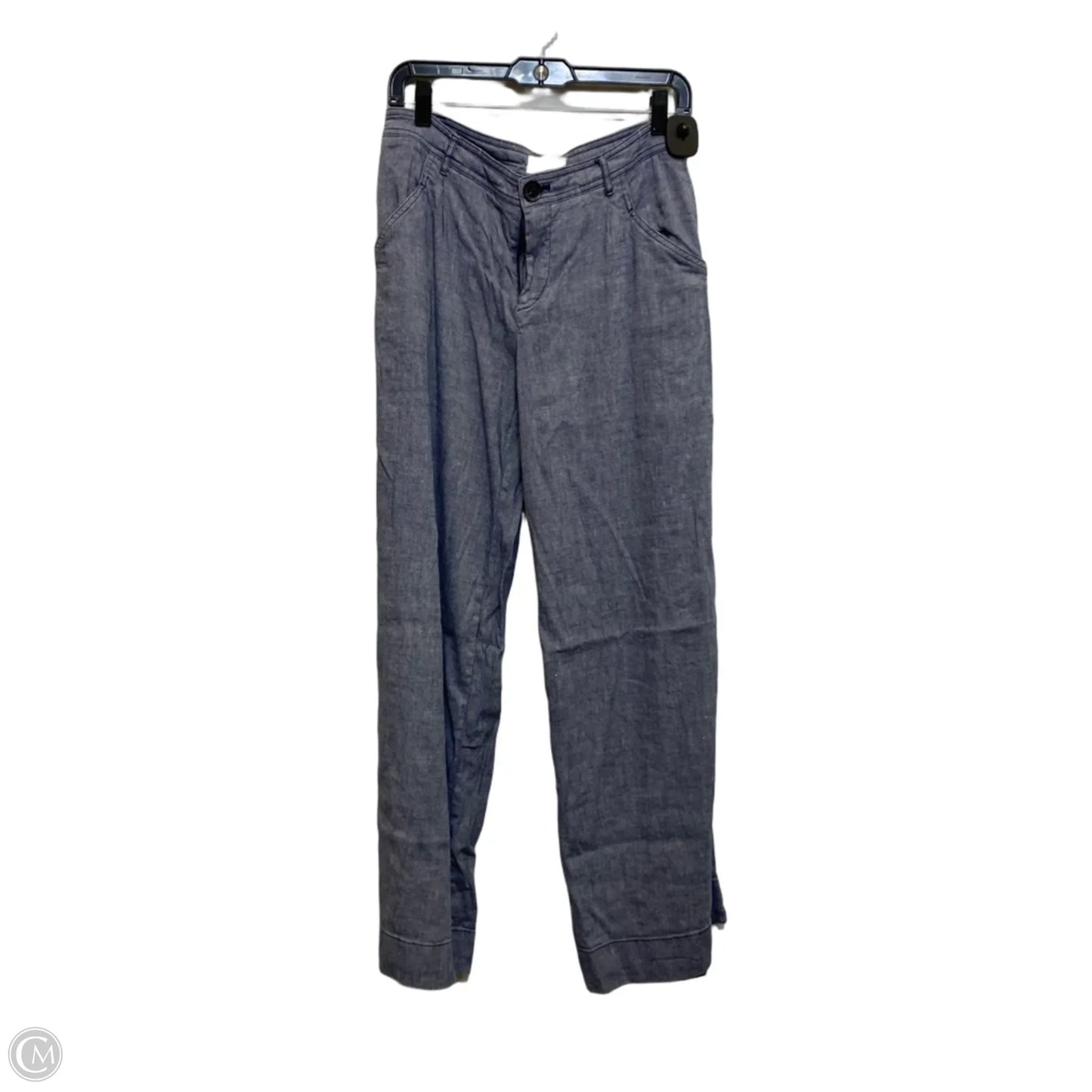 Pants Linen By Anthropologie In Blue, Size: 8