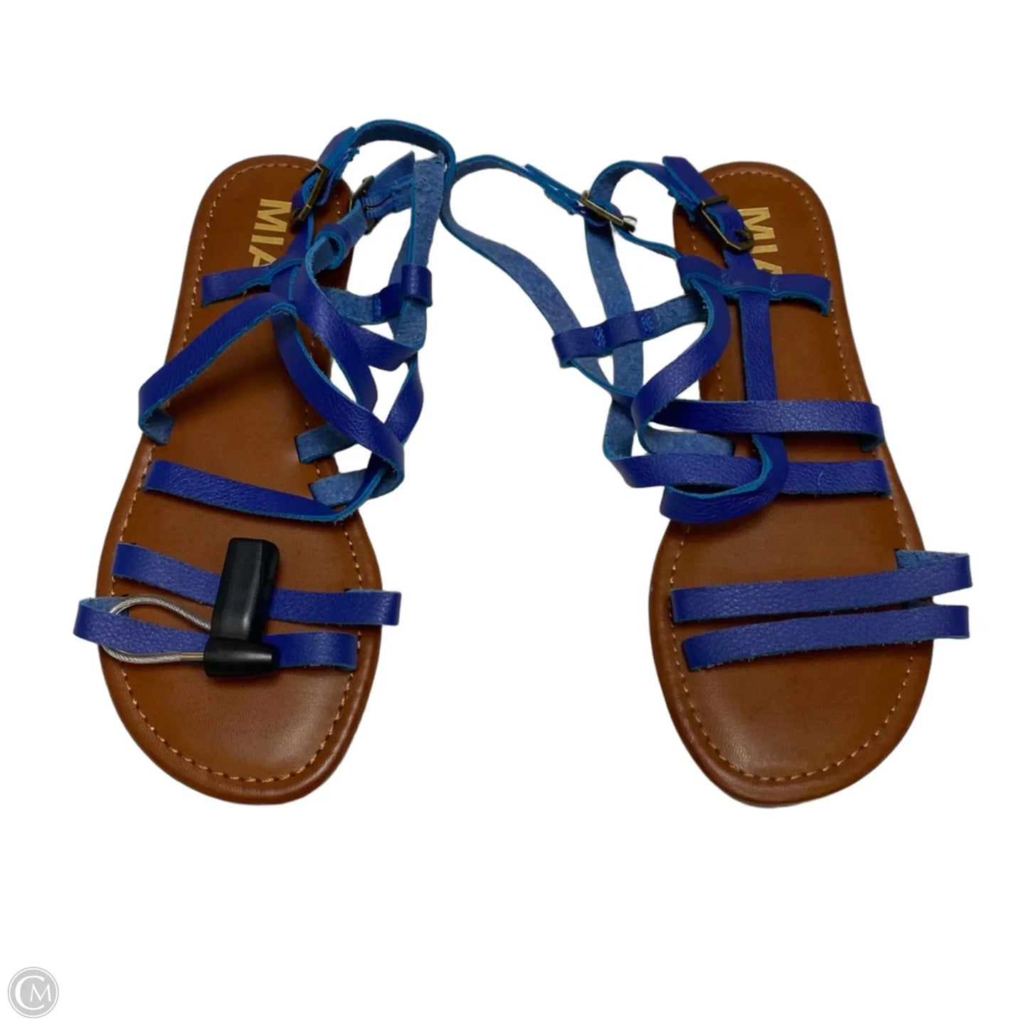Sandals Flats By Mia In Blue, Size: 7.5