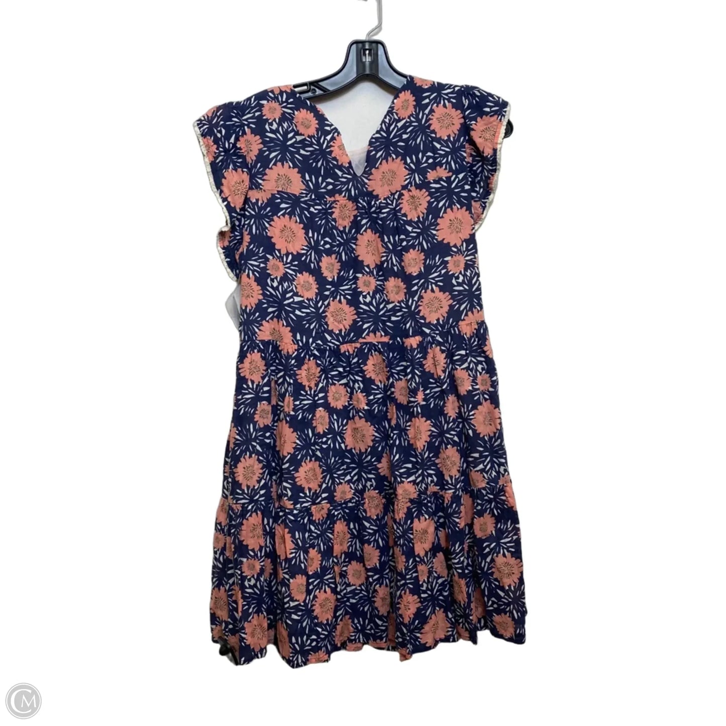 Dress Casual Short By Thml In Blue & Pink, Size: Xs