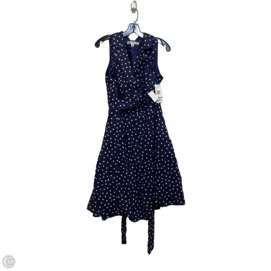 Dress Casual Midi By Evan-picone In Polkadot Pattern, Size: Xl