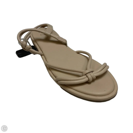 Sandals Flats By Universal Thread In Tan, Size: 9