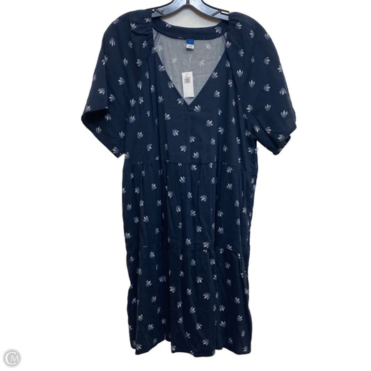 Dress Casual Short By Old Navy In Blue, Size: L