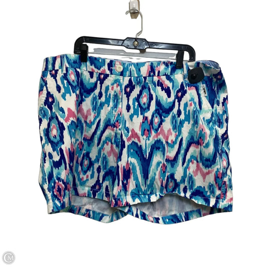 Shorts By Crown And Ivy In Blue & White, Size: 2x