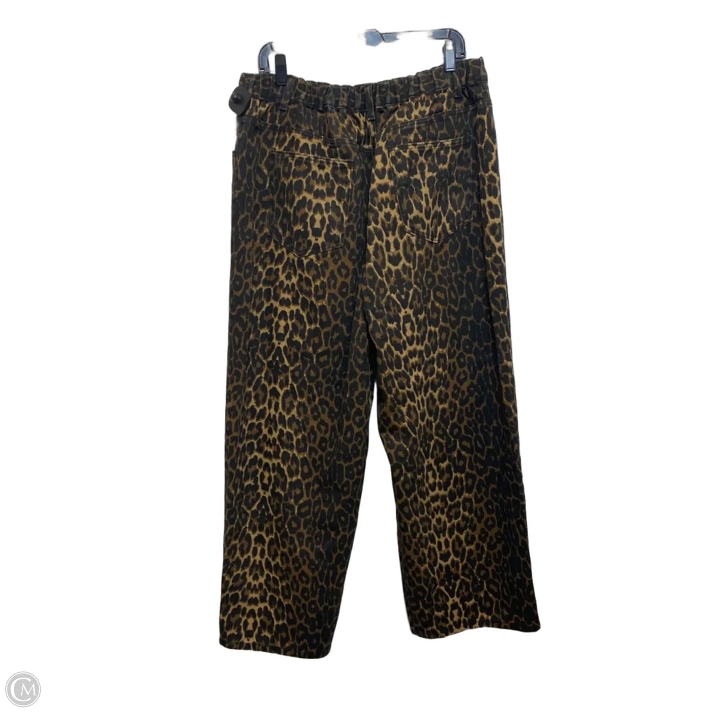 Jeans Straight By Dazy In Animal Print, Size: 2x
