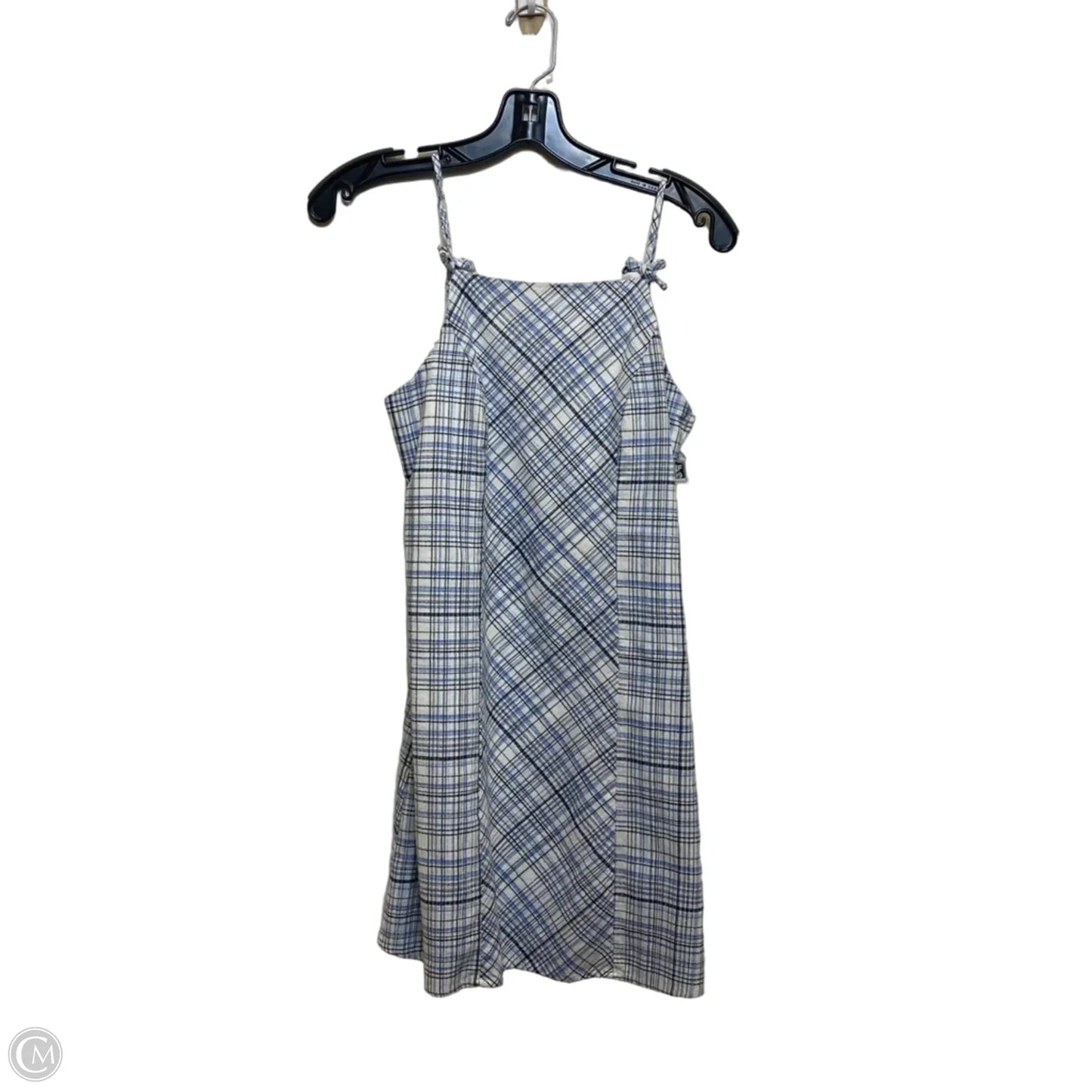 Dress Casual Short By Francesca’s In Blue & White, Size: S