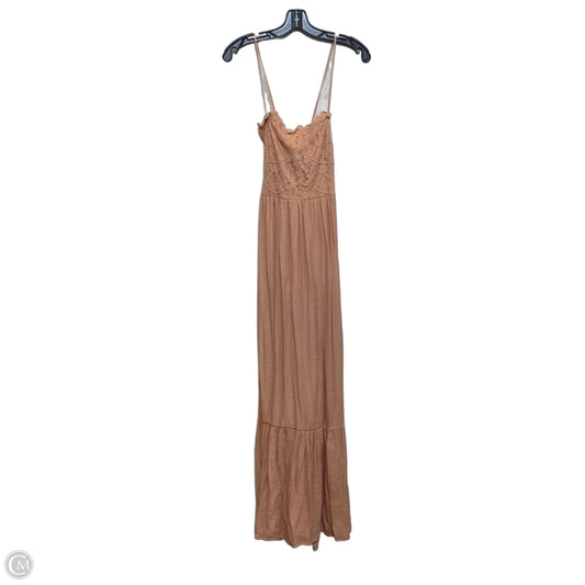 Dress Casual Maxi By Mittoshop In Peach, Size: L