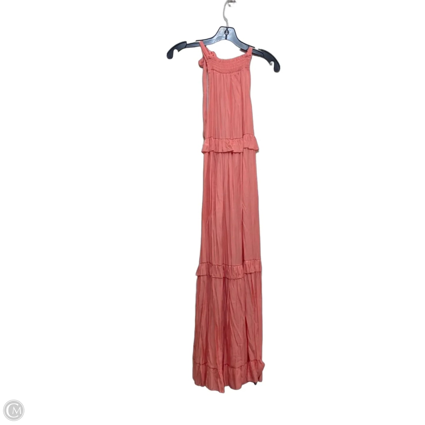 Dress Casual Maxi By Clothes Mentor In Peach, Size: M