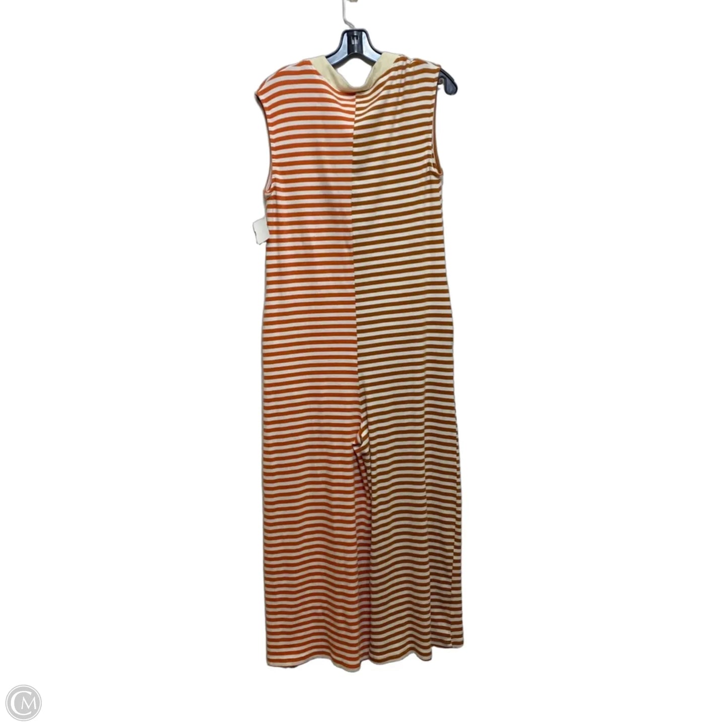 Jumpsuit By Cmf In Brown & Orange, Size: M