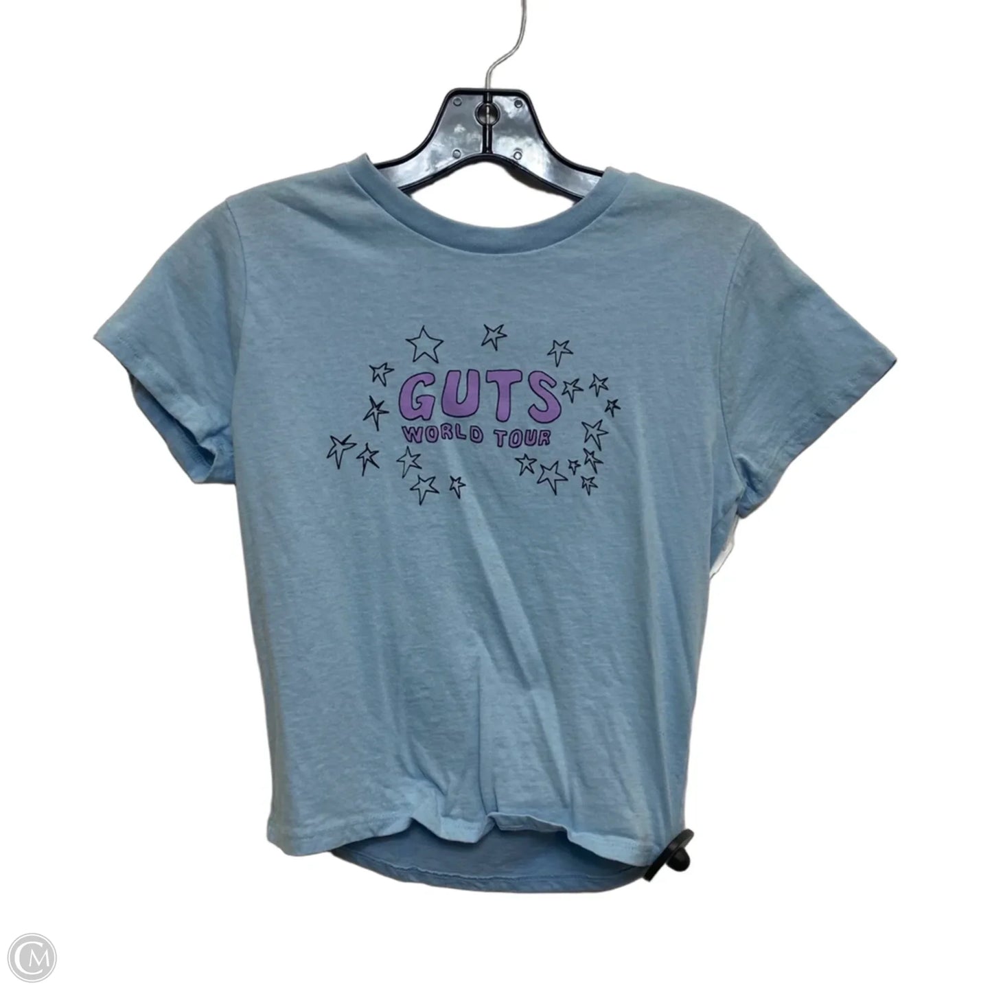 Top Short Sleeve By Olivia Rodrigo In Blue, Size: M