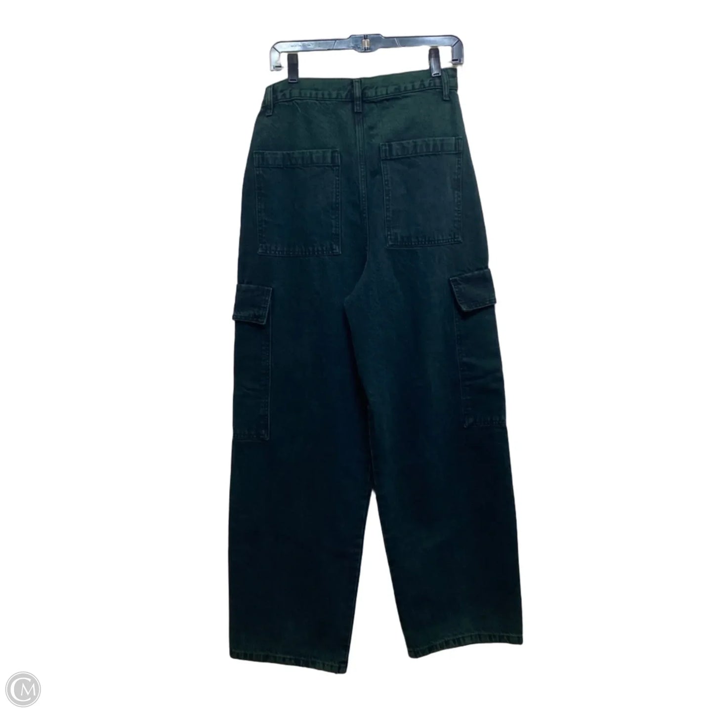Jeans Designer By Sandro In Green Denim, Size: 10