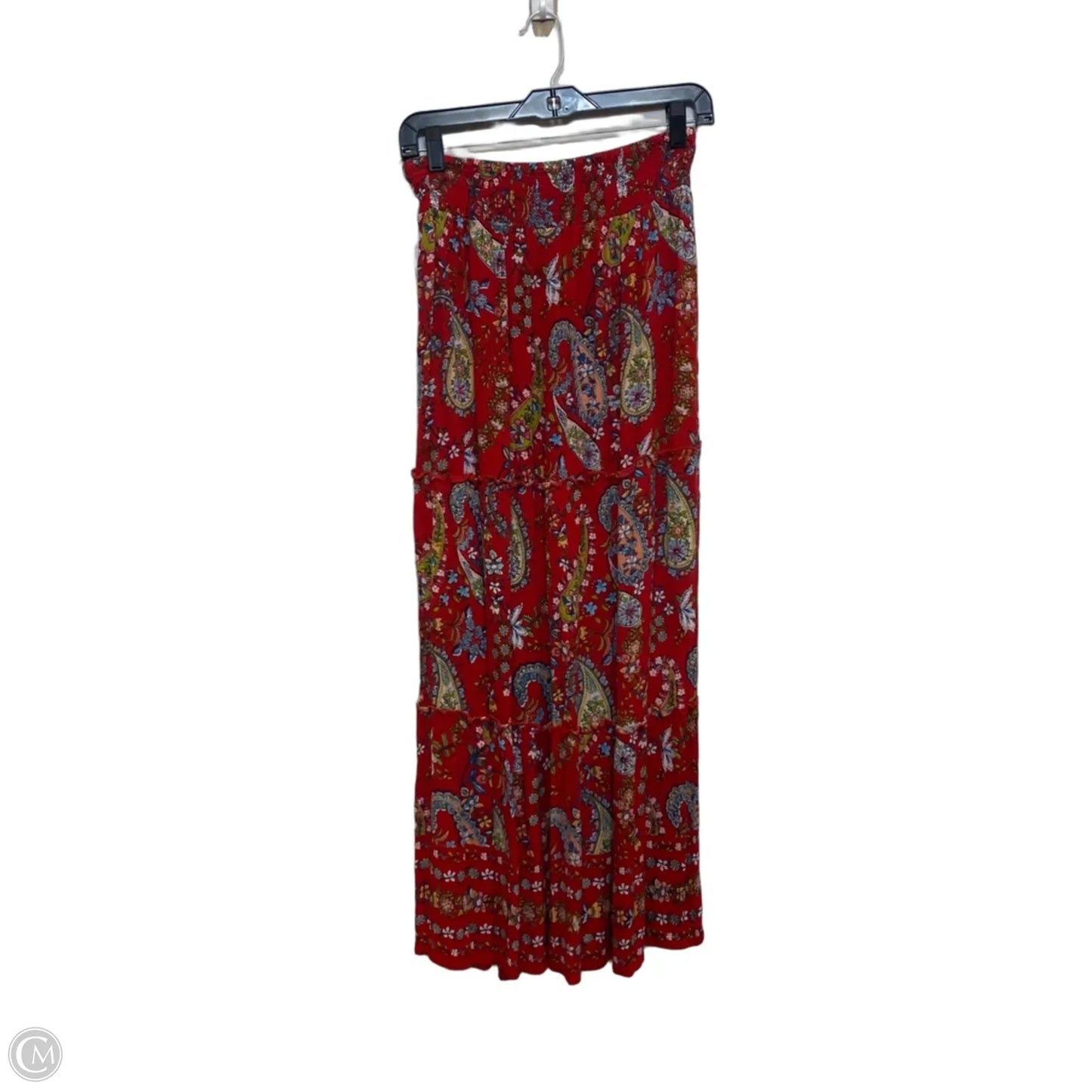 Skirt Maxi By Bila In Red, Size: S
