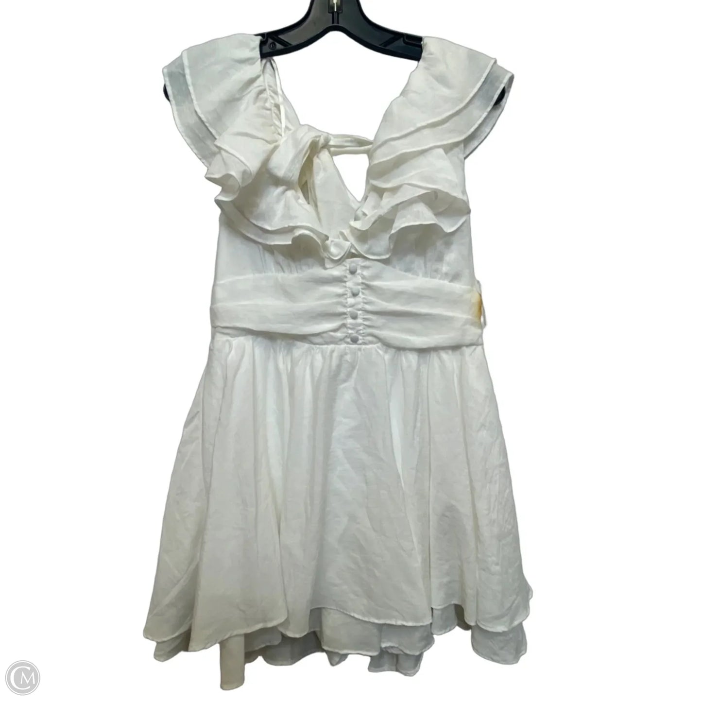 Romper By Mustard Seed In Cream, Size: L