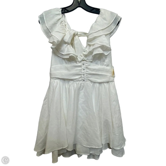Romper By Mustard Seed In Cream, Size: L