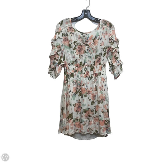 Dress Casual Short By America Rag In Pink & White, Size: M
