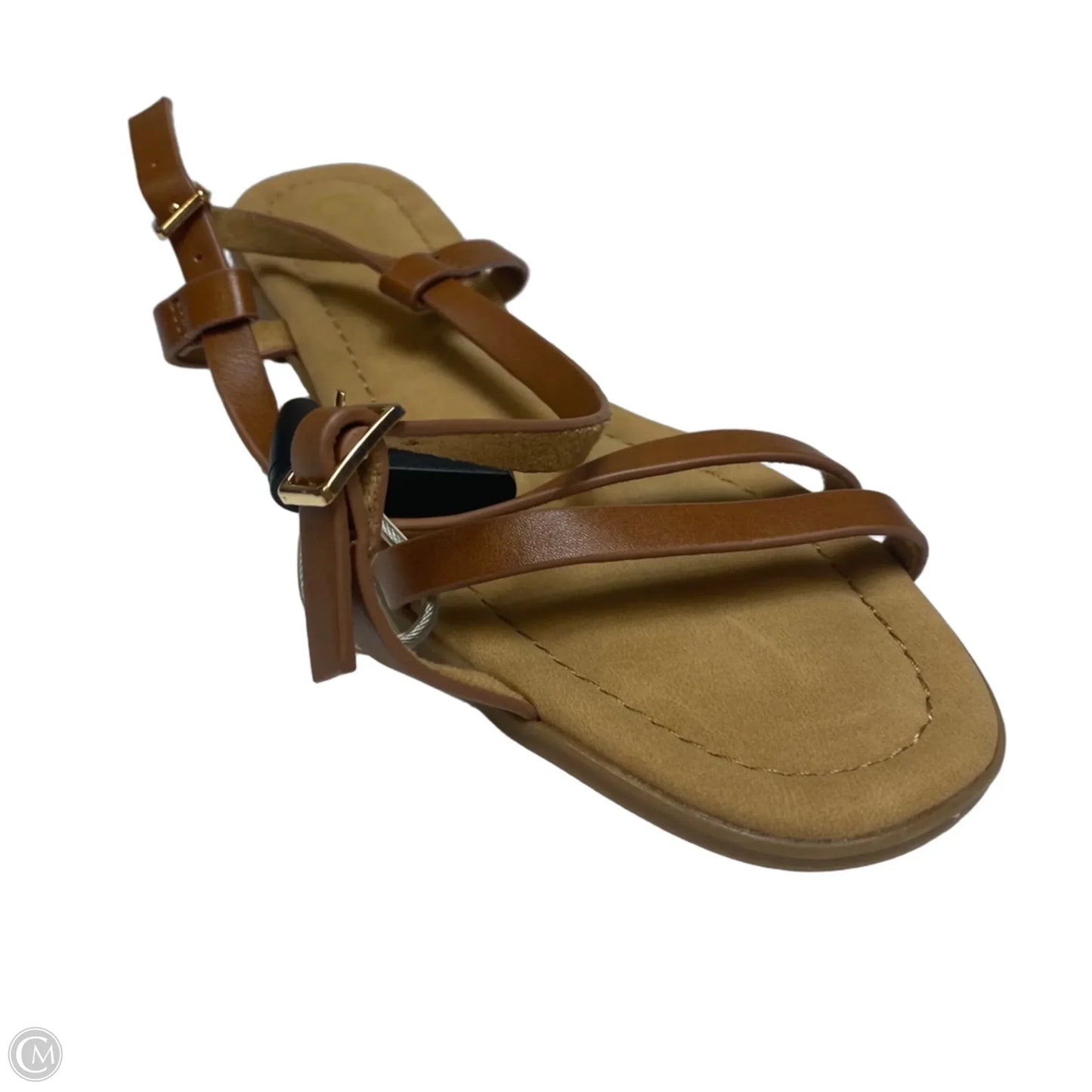 Sandals Flats By C Confort In Brown, Size: 7