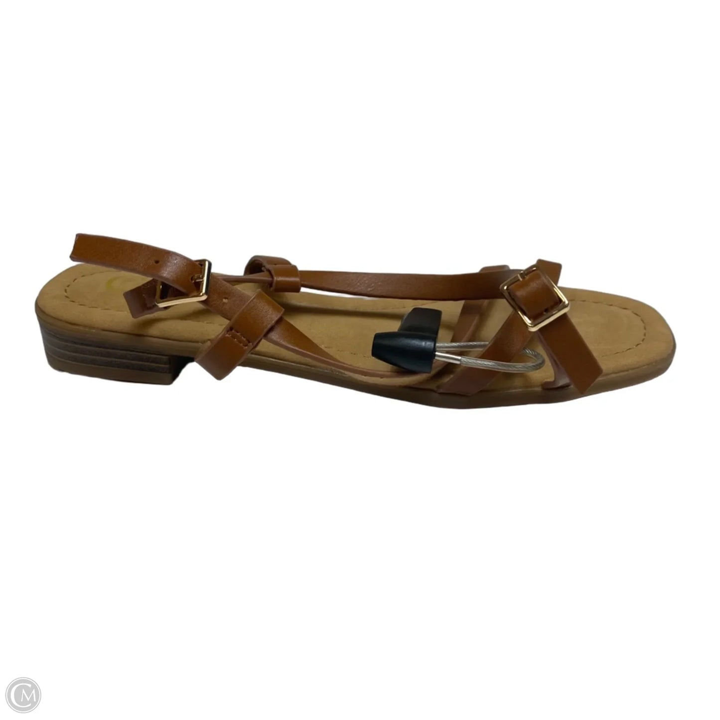 Sandals Flats By C Confort In Brown, Size: 7