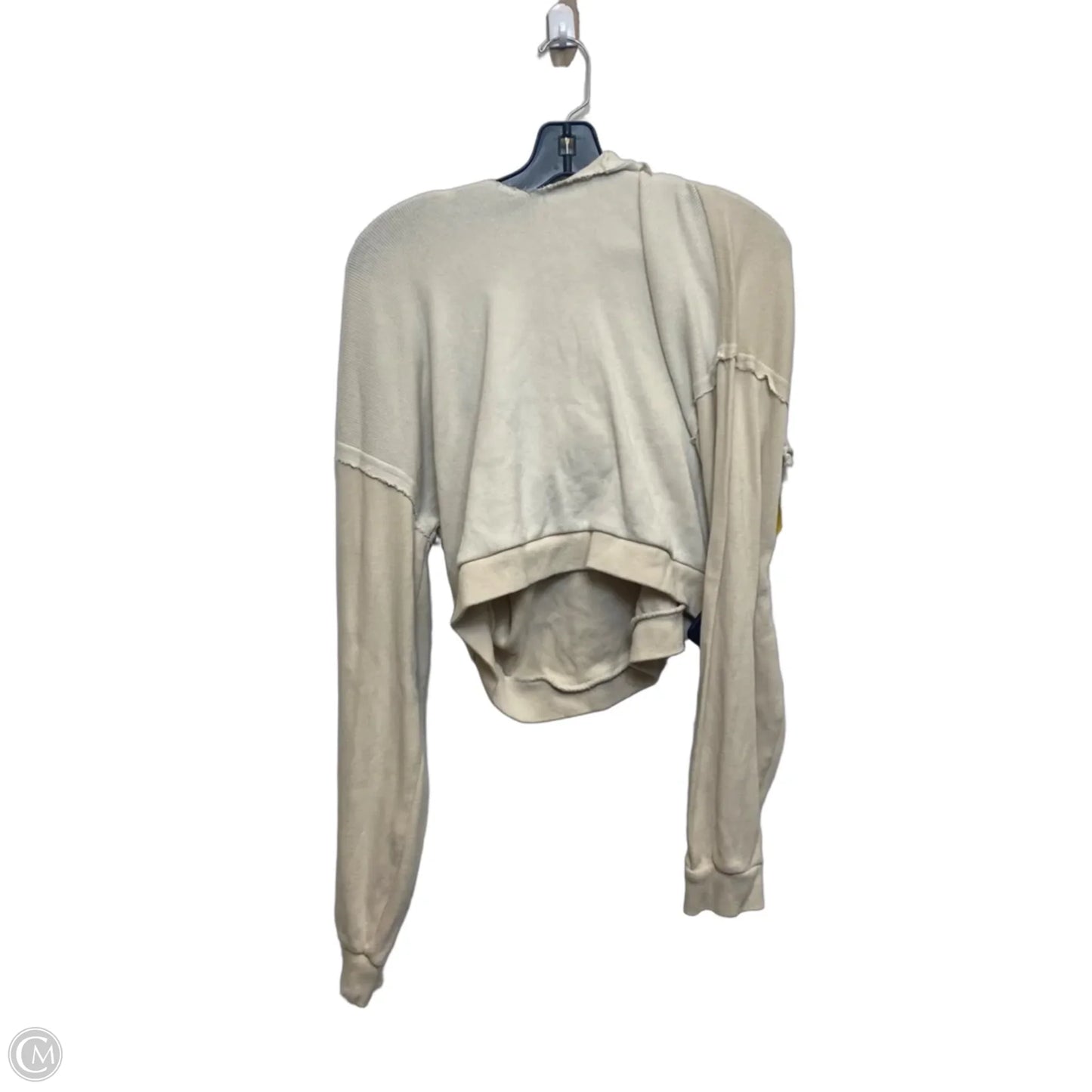 Top Long Sleeve By Free People In Cream, Size: M