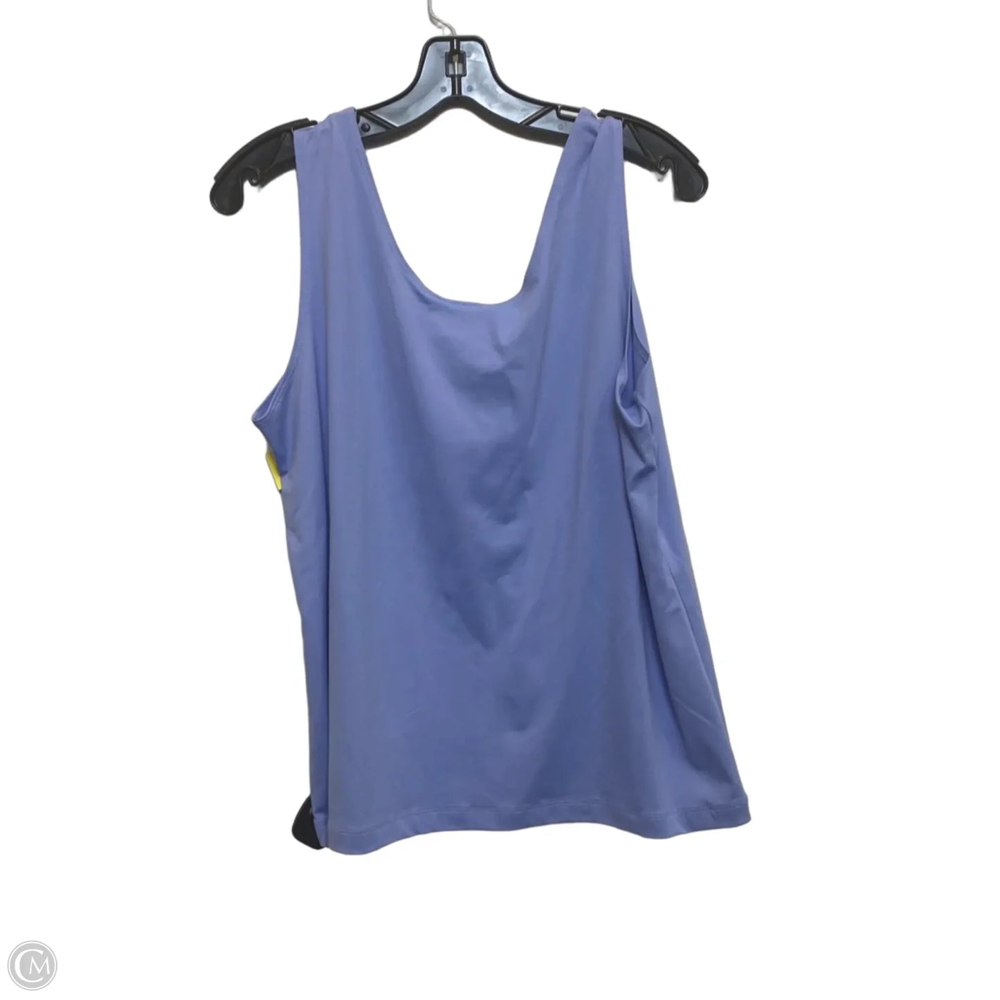 Top Sleeveless By Chicos In Blue, Size: Xl