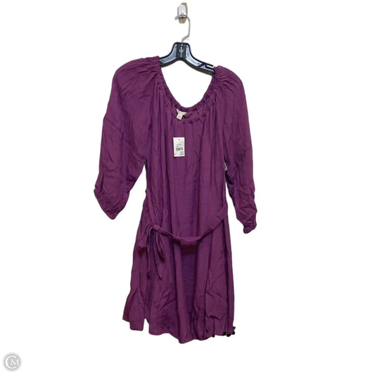 Dress Casual Short By Cato In Purple, Size: L