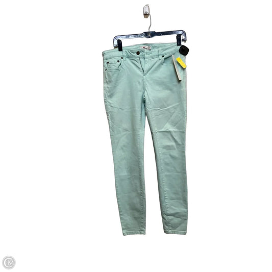 Jeans Designer By Vineyard Vines In Green Denim, Size: 6