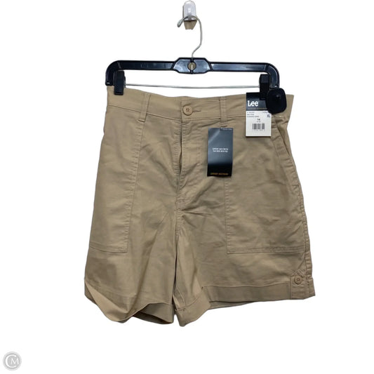 Shorts By Lee In Tan, Size: 14