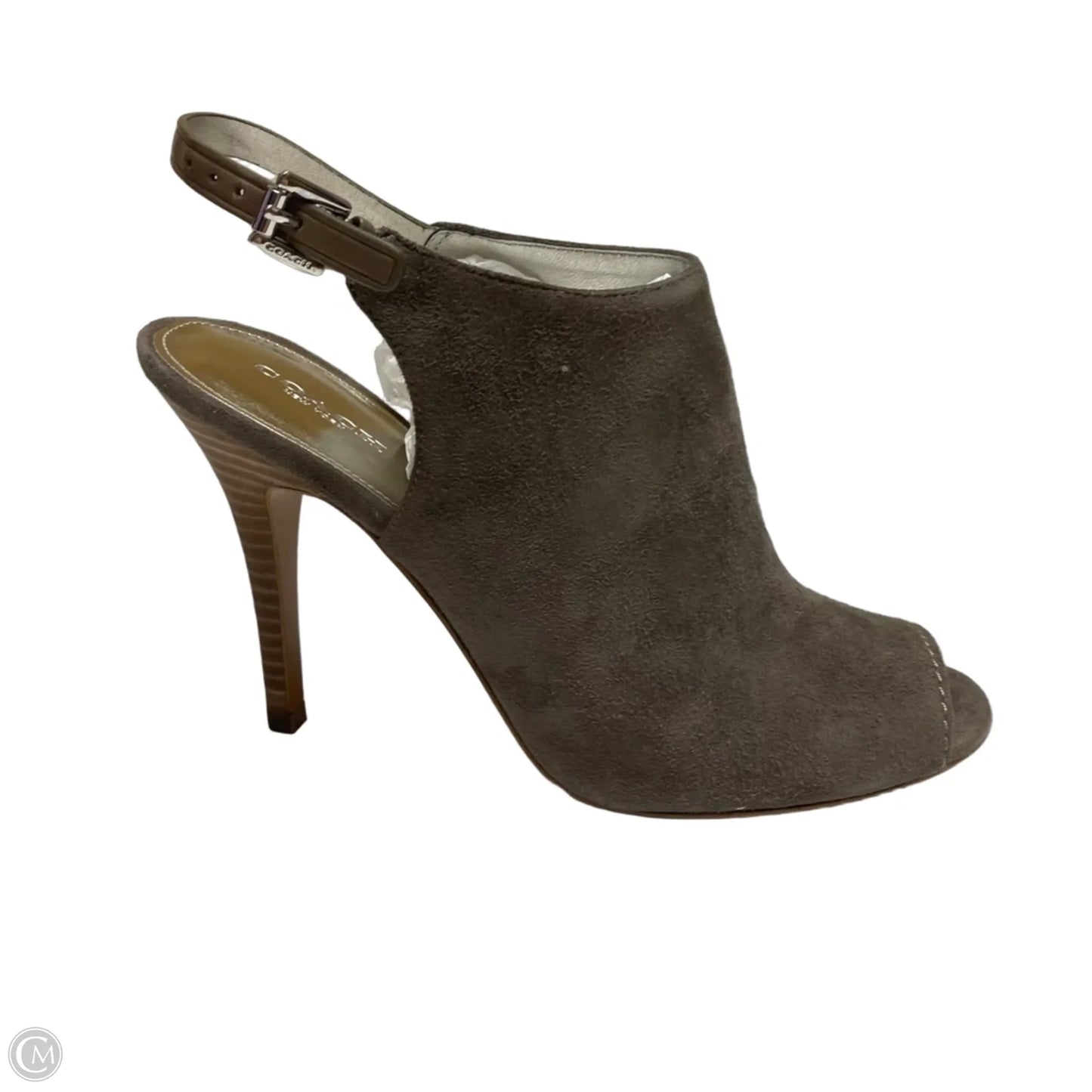 Sandals Designer By Coach In Brown, Size: 8.5