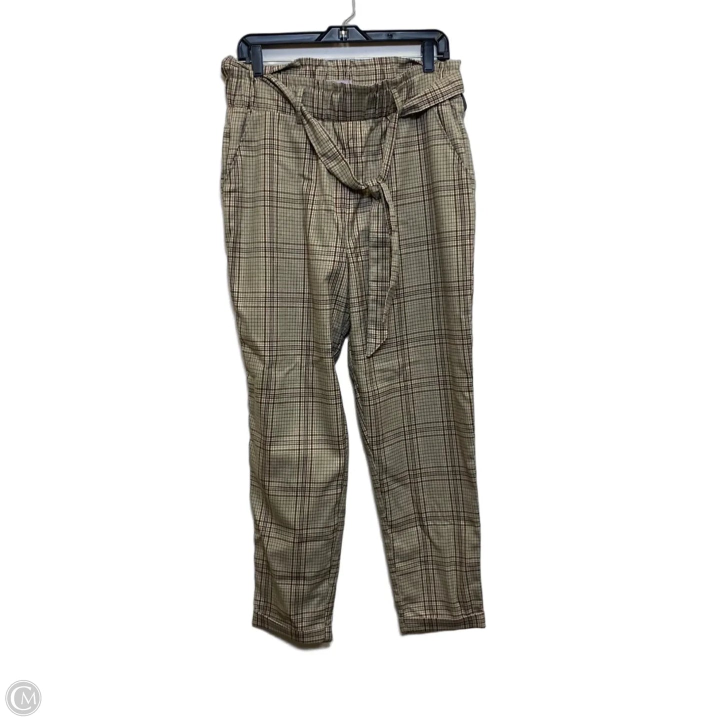 Pants Other By So In Brown & Cream, Size: L