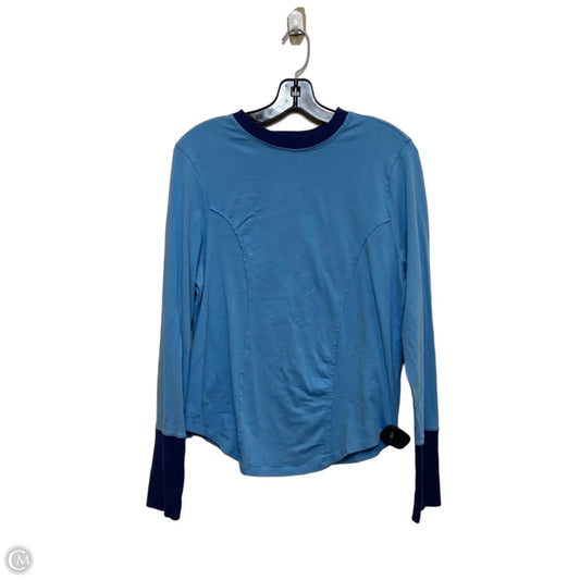Top Long Sleeve By Maeve In Blue, Size: Xl