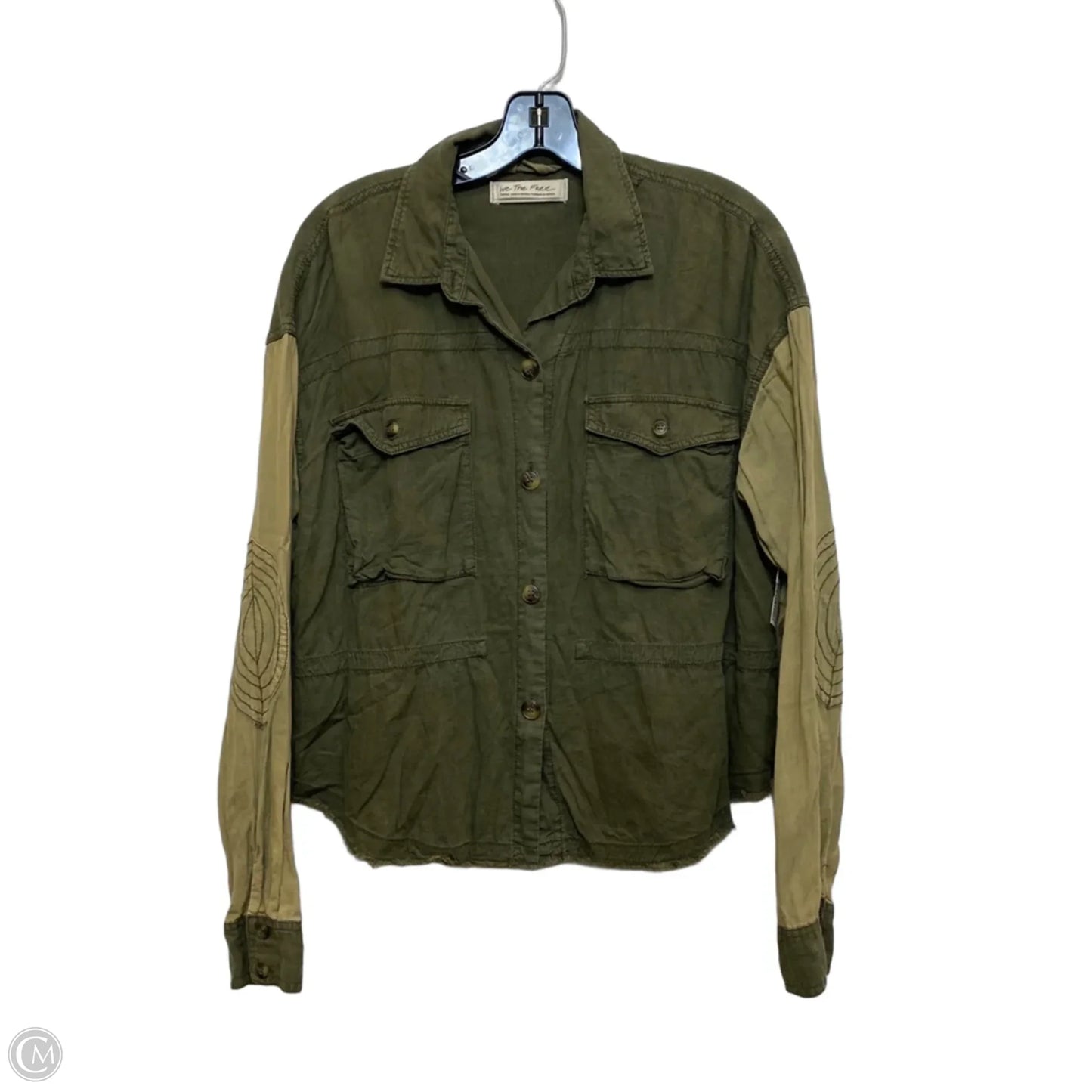 Top Long Sleeve By We The Free In Green, Size: S