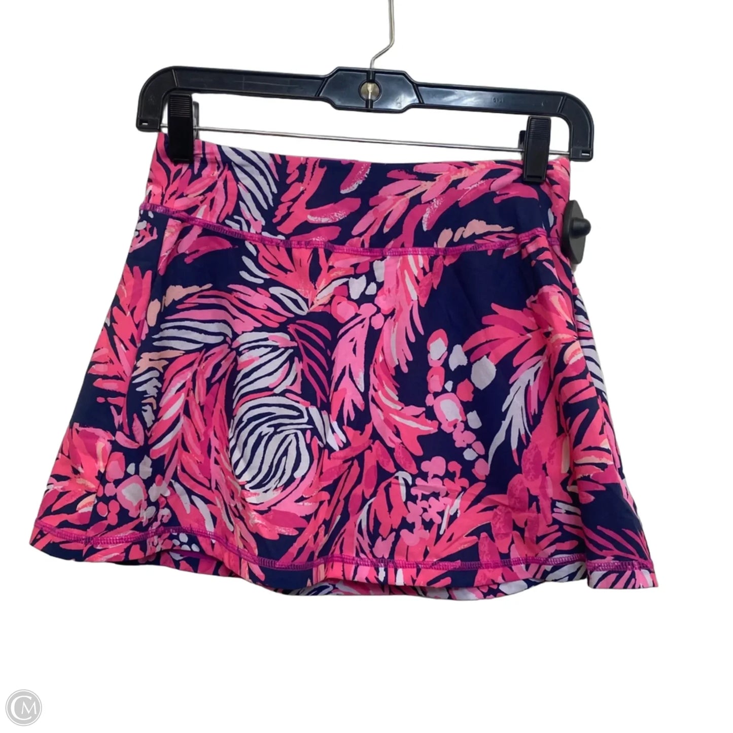 Skort Designer By Lilly Pulitzer In Blue & Pink, Size: Xxs