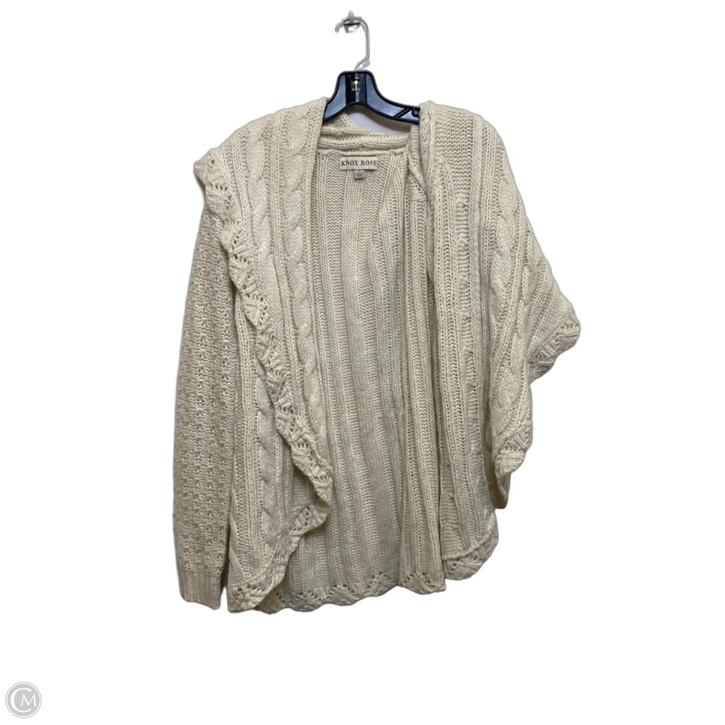 Cardigan By Knox Rose In Cream, Size: L