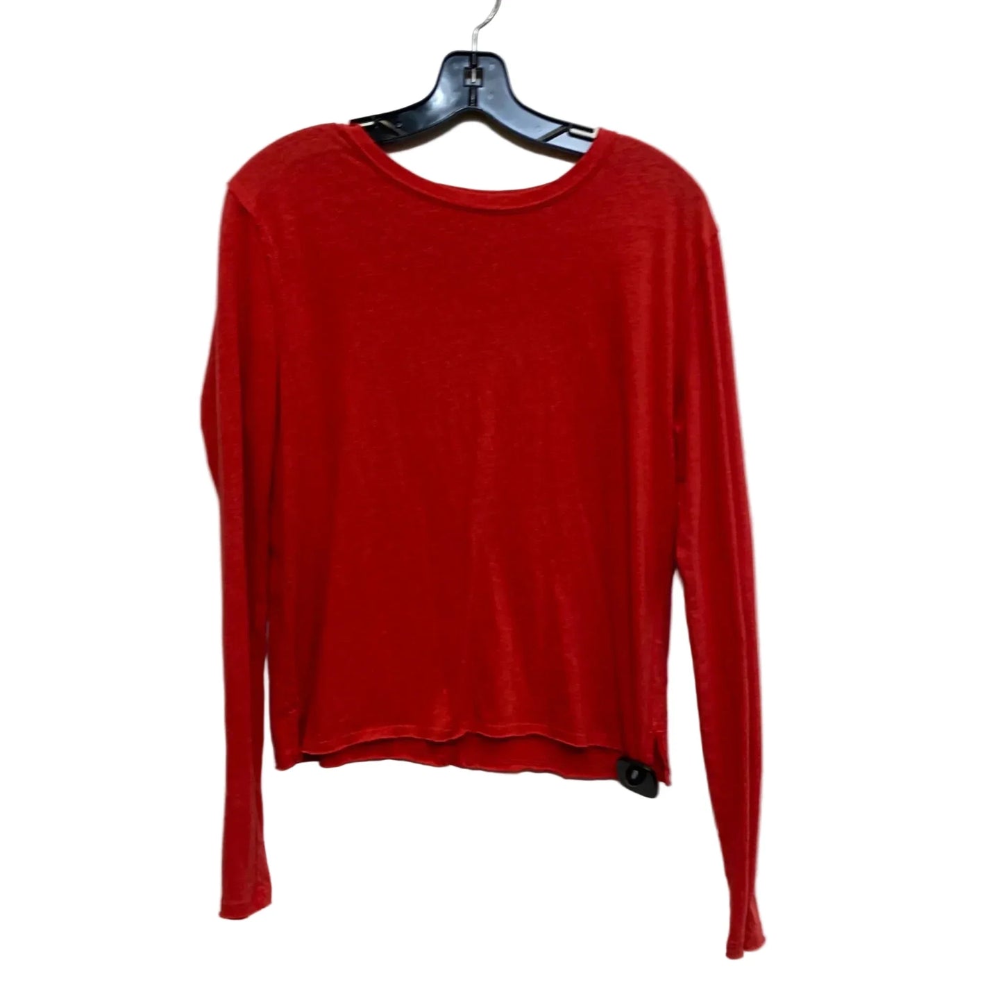 Top Long Sleeve By We The Free In Red, Size: M
