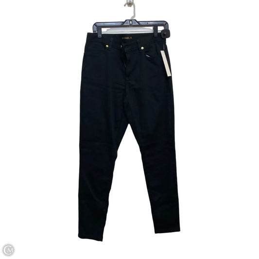 Jeans Designer By Michael Kors In Black Denim, Size: 10