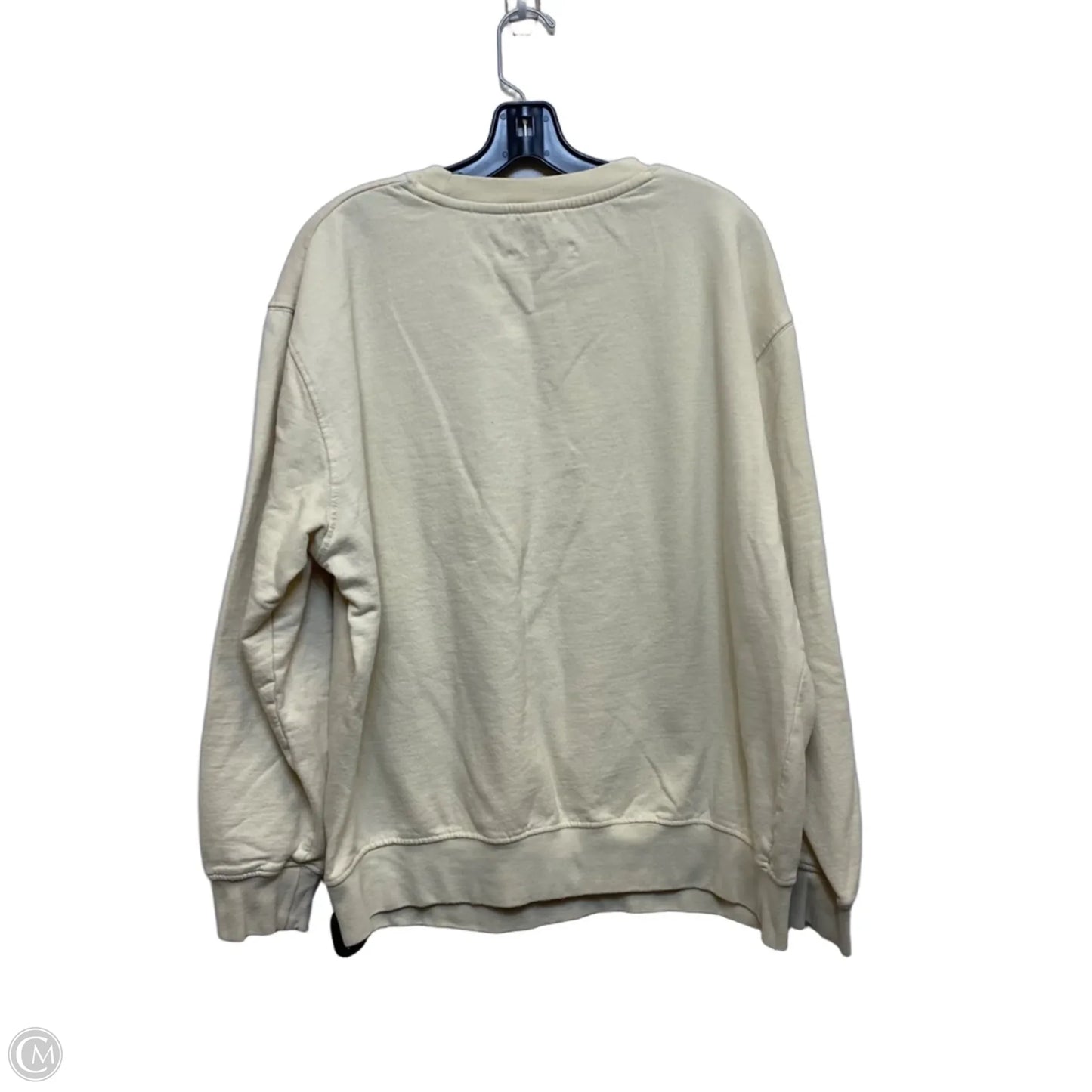 Sweatshirt Crewneck By Girl Tribe Co In Cream, Size: Xl