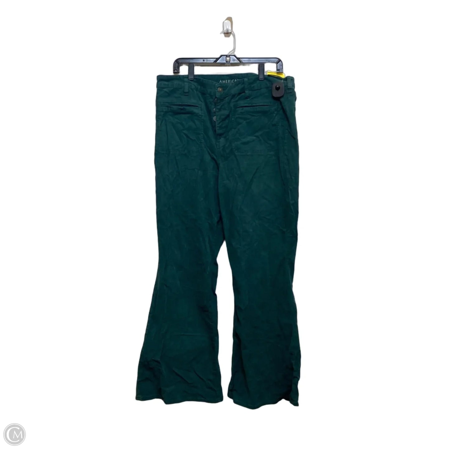 Pants Corduroy By American Eagle In Green, Size: 18